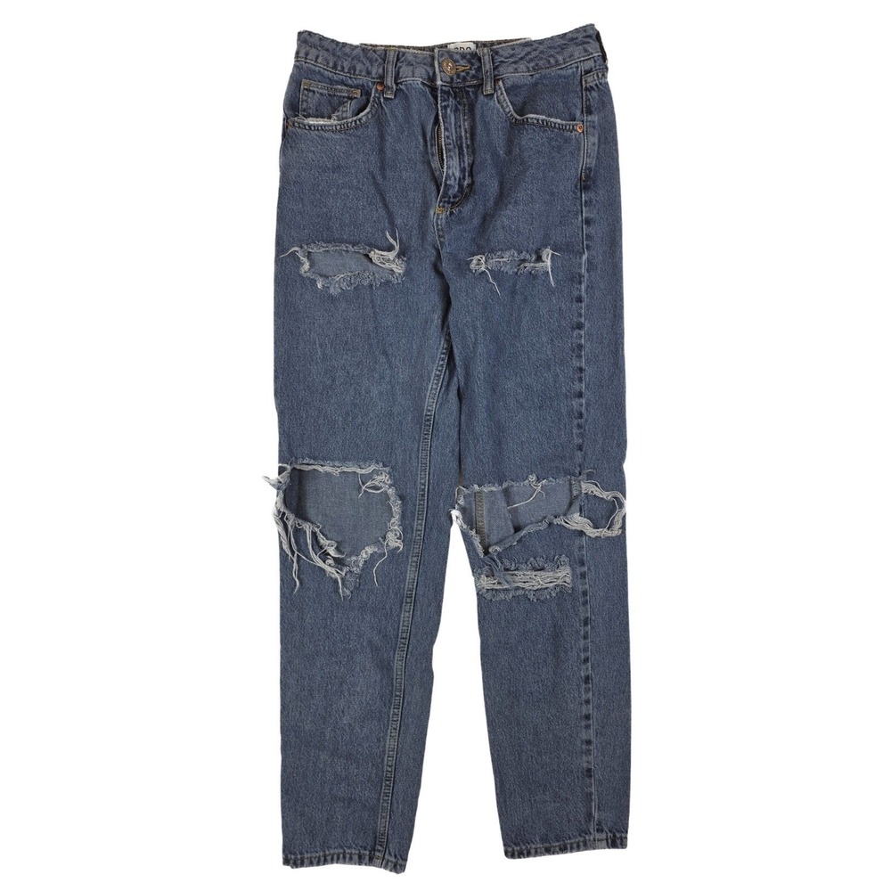 BDG Urban Outfitters Relaxed Fit High Rise Mom Distressed Jeans Women's Size 28